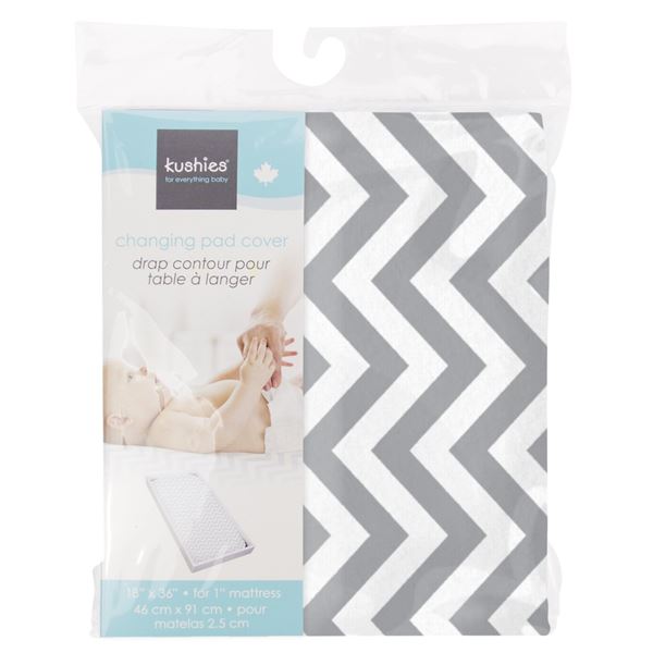 NEW KUSHIES CHANGING PAD COVER 18 X 36'