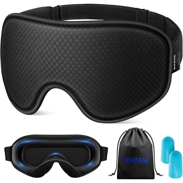 NEW REPACKED WAOAW SLEEP MASK