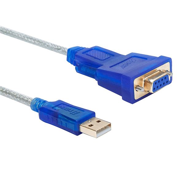 NEW WITH BOX DTECH USB TO SERIAL CABLE 10FT
