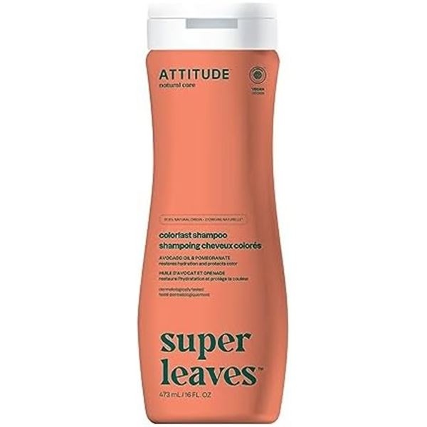 NEW 473ML ATTITUDE COLORLAST SHAMPOO SUPER LEAVES