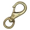 Image 1 : NEW 4 X 9.5CM SHORELINE MARINE SWIVEL EYE SNAPHOOK