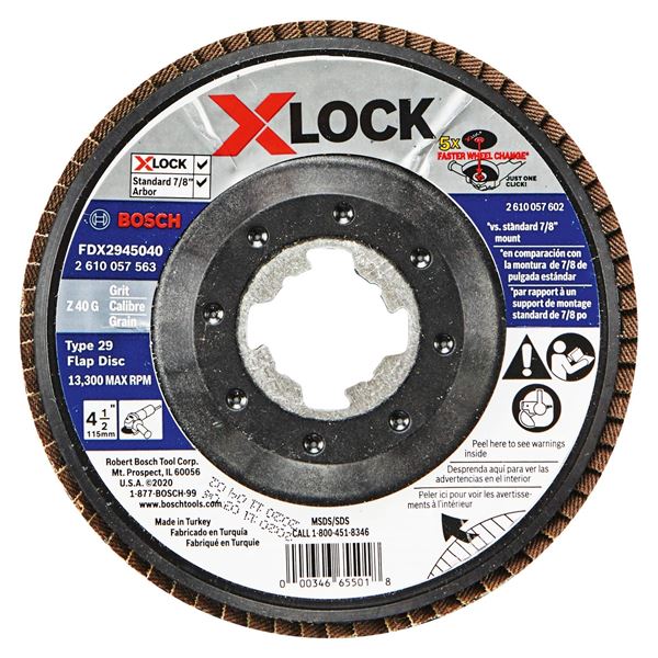 NEW X LOCK TYPE 29 FLAP DISC