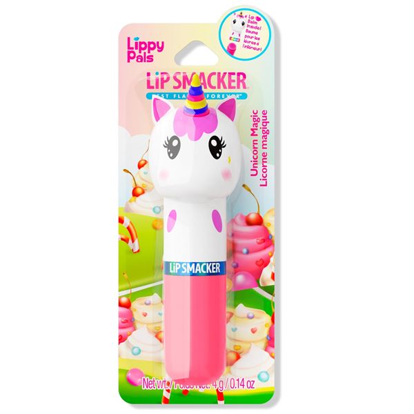 NEW 2 X 4G LIPPY PALS LIP SMACKER UNICORN MAGIC