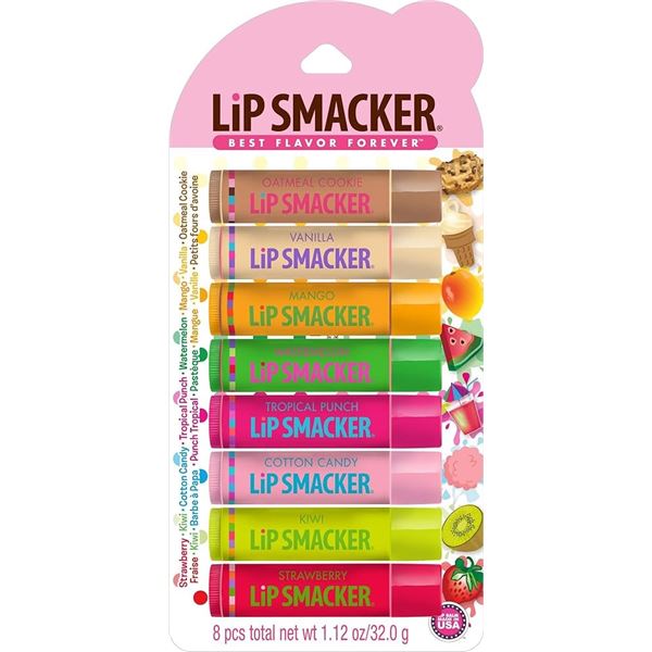 NEW 8 X 4G LIP SMACKER BEST FLAVOUR FOREVER