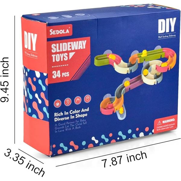 NEW SEDOLA SLIDEWAY TOYS WALL SUCKING