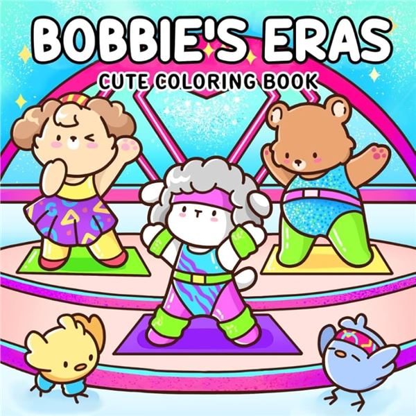 NEW BOBBIES ERAS COLORING BOOK