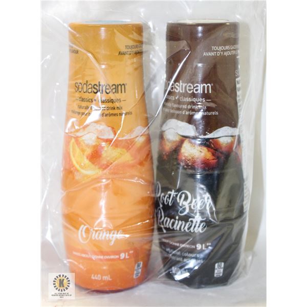 NEW 2 X 440ML SODA STREAM VAREITY DUO