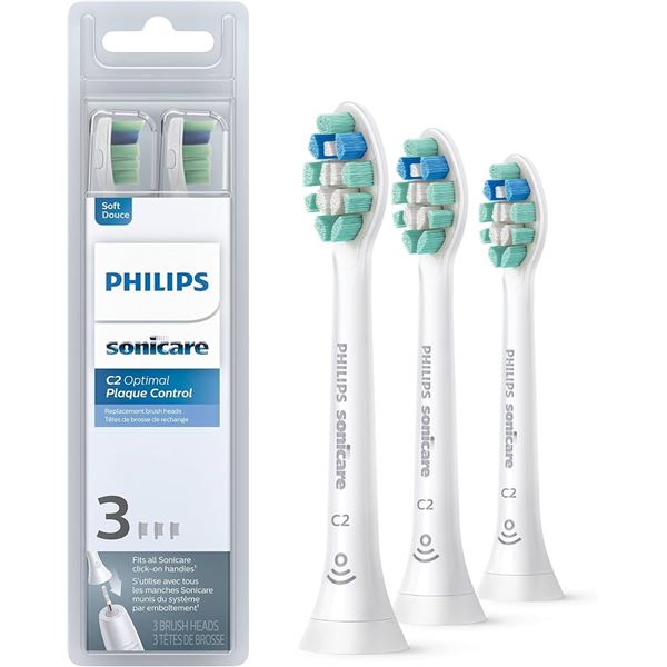 NEW 3 PACK PHILIPS SONICARE OPTIMAL SYNC TECH