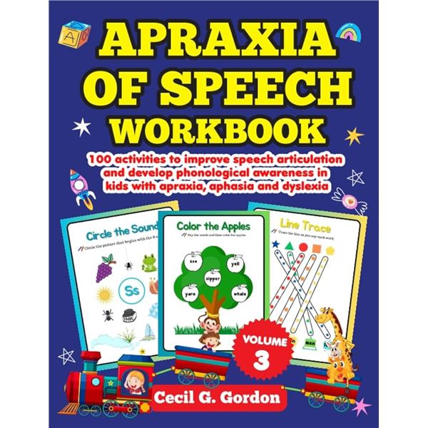 NEW PAPERBACK- APRAXIA OF SPEECH WORKBOOK