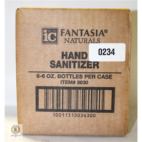 NEW 6 X 6OZ FANTASIA HAND SANITIZER