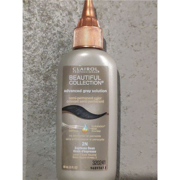 NEW 88ML CLAIROL ADVANCED GRAY SOLUTION SEMI PERMA