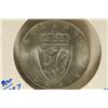 Image 1 : 1964 NORWAY SILVER 10 KRONER BRILLIANT UNC COIN