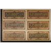 6-200 MILLION GREEK DRACHMA BANKNOTES FROM