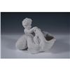 Image 1 : Bisque Porcelain Cherub with Mythological Sea Creature Vase