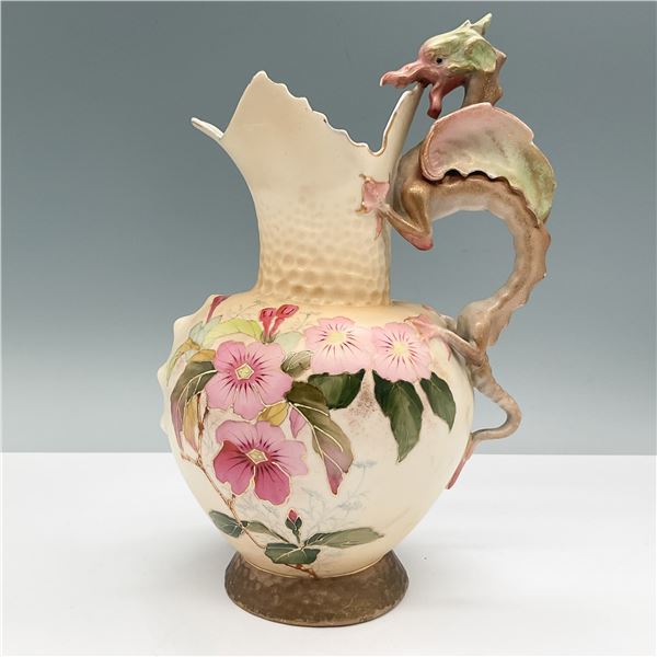 Robert Hanke Austria Dragon Handle Pitcher