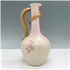 Image 2 : Antique Ceramic Pitcher, Dragon Handle, Hand-Painted Florals