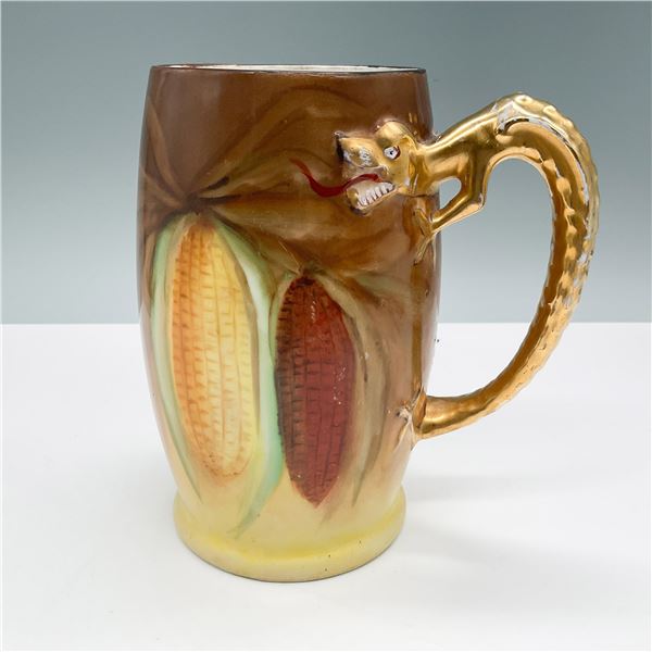 Hohenzollern China Dragon Handle Mug with Corn Motif