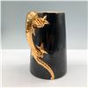 Image 2 : J & C Bavaria Black and Gold Dragon Handle Mug