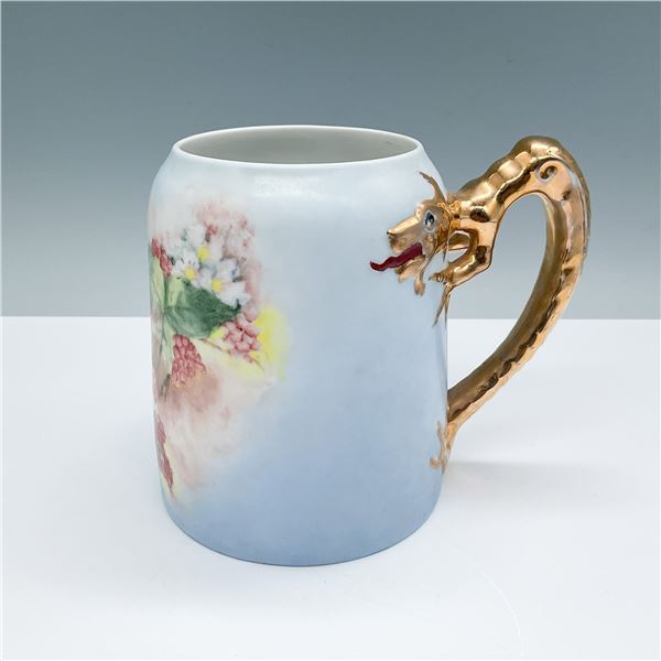 H&C Bavaria Hand-Painted Tankard, Signed Rouse 1968