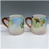 Image 3 : 2pc Bavaria Coffee Mugs, Grape Motif