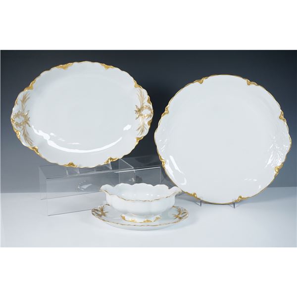 3pc Hutschenreuther Selb and Rex Bavaria Porcelain Plates