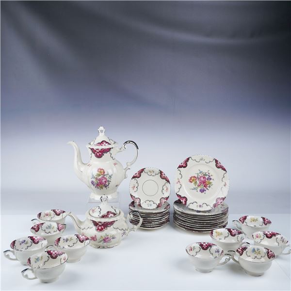 32pc Mitterteich Bavaria Porcelain Coffee & Tea Set