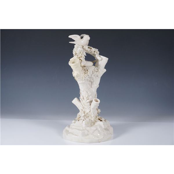 Antique Belleek Parian Porcelain Spill Vase