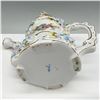 Image 4 : Dresden Porcelain Watering Can with Applied Flowers