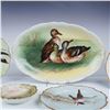 Image 4 : 5pc Limoges China Plates, Signed