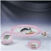 Image 1 : 8pc BDL Limoges Hand-Painted Fish Serving Set