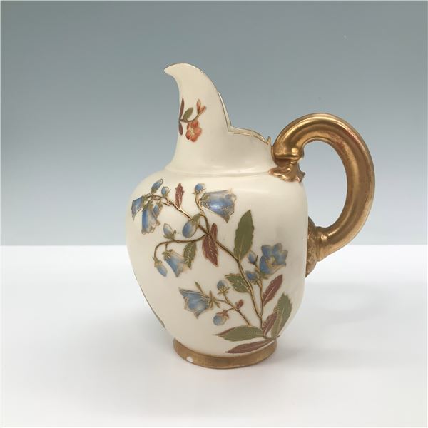 Royal Worcester Porcelain Hand Painted Floral Creamer