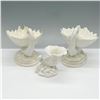 Image 2 : 3pc Royal Worcester Bone China Dolphin and Cornucopia Bowls