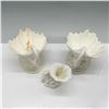Image 3 : 3pc Royal Worcester Bone China Dolphin and Cornucopia Bowls