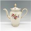 Image 1 : Rosenthal Porcelain Coffee Pot, Lombul Gold