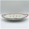Image 4 : KPM Porcelain Serving Bowl, Gilded Floral Design