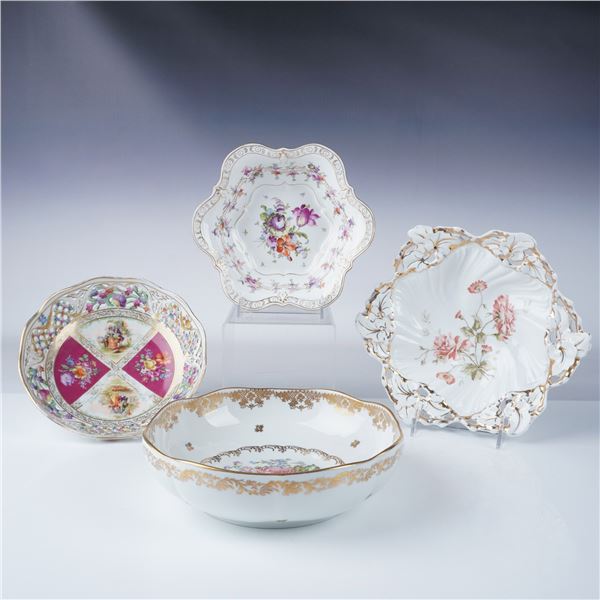 European Porcelain Decorative Bowls Collection