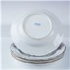 Image 3 : 4pc Europa Fine Porcelain Floral Soup Bowls