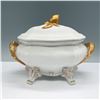 Image 1 : Vintage AS France Tureen with Lid, Gold Accents