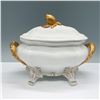 Image 2 : Vintage AS France Tureen with Lid, Gold Accents