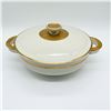 Image 1 : Volkstedt Porcelain Tureen with Lid, Gold Decoration
