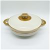 Image 2 : Volkstedt Porcelain Tureen with Lid, Gold Decoration