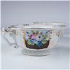 Image 4 : Porcelain Tea Set, 11pc, Hand-Painted Floral Design