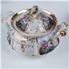 Image 5 : Porcelain Tea Set, 11pc, Hand-Painted Floral Design