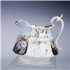 Image 6 : Porcelain Tea Set, 11pc, Hand-Painted Floral Design