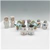 Image 1 : 8pc Assorted Porcelain, Ceramic Salt & Pepper Shakers