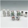 Image 2 : 8pc Assorted Porcelain, Ceramic Salt & Pepper Shakers