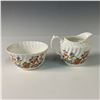 Image 5 : 3pc of Aynsley Bone China Coffee Service Set, Cottage Garden