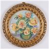 Image 1 : Hand-Painted Floral Porcelain Plate by Bettie Cooper
