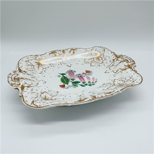 Mid Nineteenth Century Footed Dessert Dish