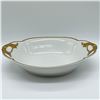 Image 2 : Haviland Porcelain Serving Dish with Gilded Handles